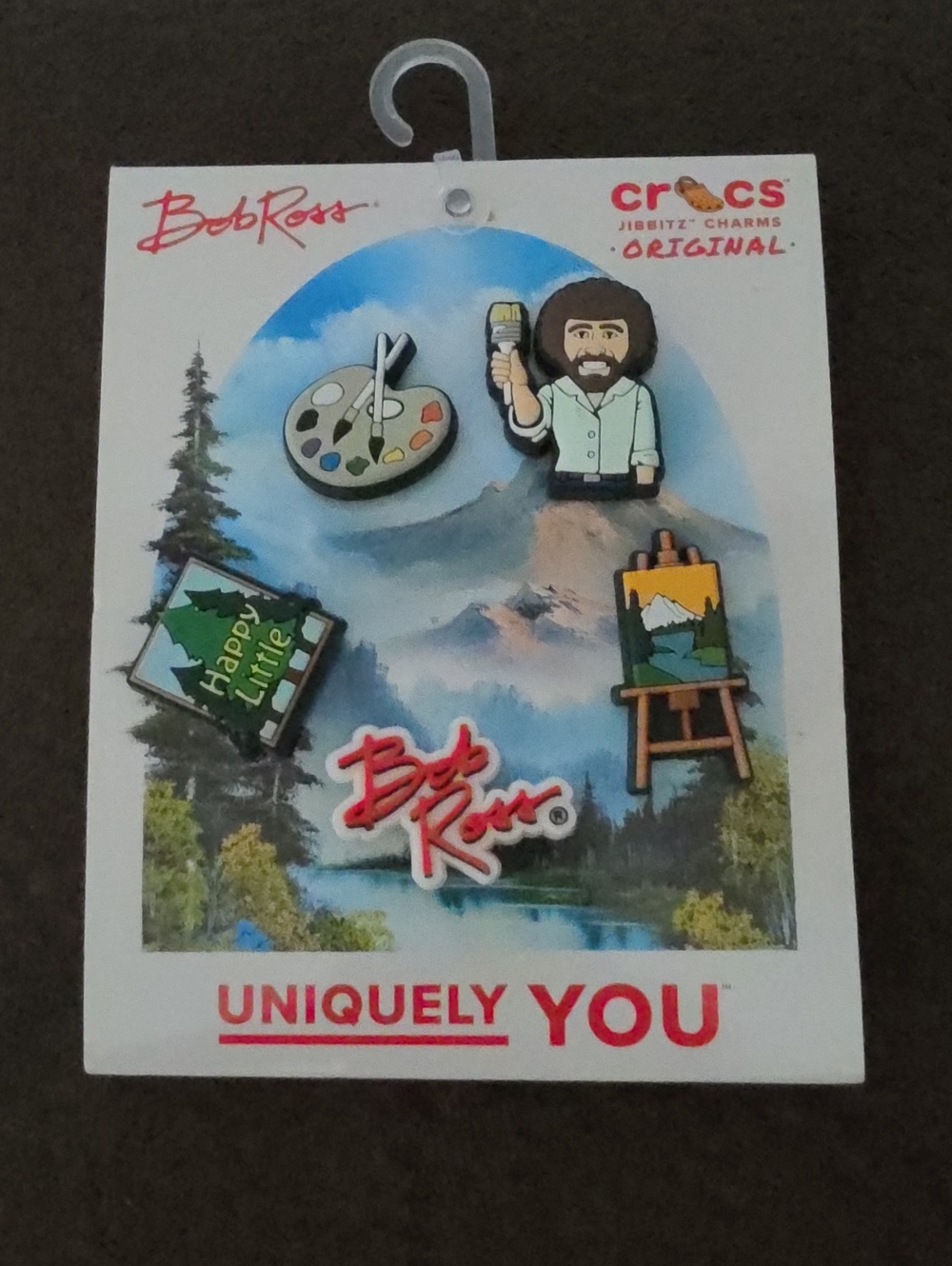 CROCS Bob Ross Jibbitz Charms Multi-Color Set